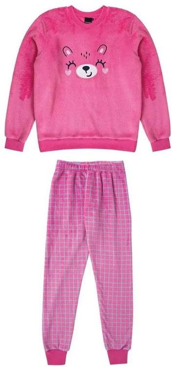 Imagem principal Pijama Feminino Longo Malwee 1000090615 Br43a-Rosa Malwee