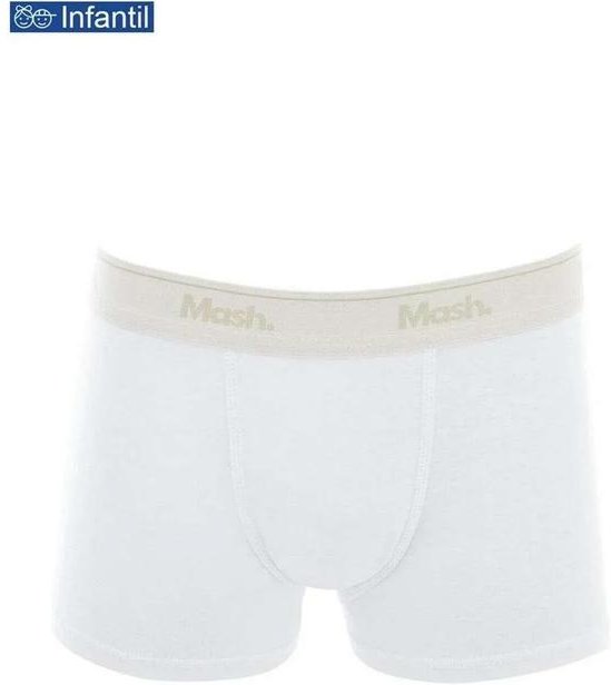 Imagem principal Cueca Infantil Boxer Mash 190.03 Br00-Branco MASH