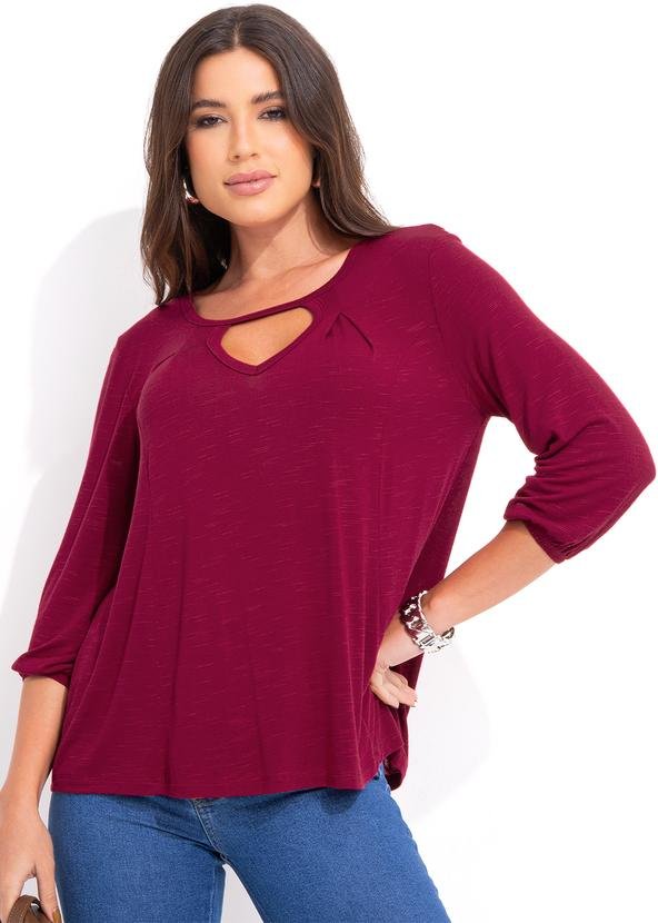 Imagem principal Blusa Vermelho em Malha Flamê Bimini Bimini