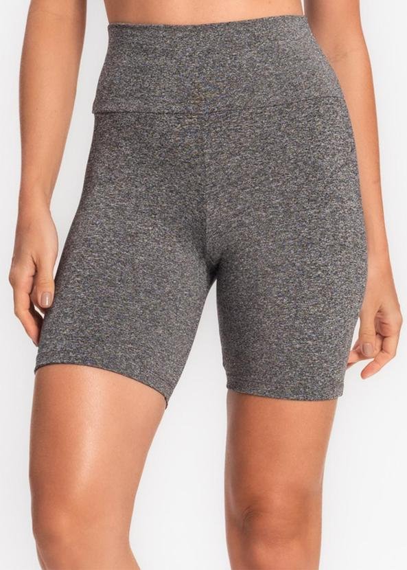Imagem principal Bermuda Ciclista Feminina Básica Academia Cinza Rovitex Rovitex