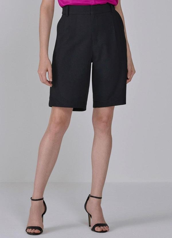 Imagem principal Bermuda de Alfaiataria Preto Lucy Principessa Principessa