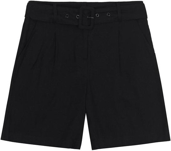 Imagem principal Bermuda Feminina Alfaiataria em Viscolinho Preto Malwee Malwee