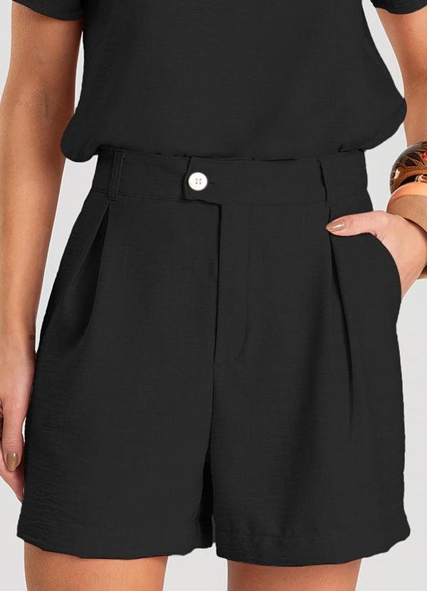 Imagem principal Bermuda Feminina em Tecido Preto Dianna Dianna