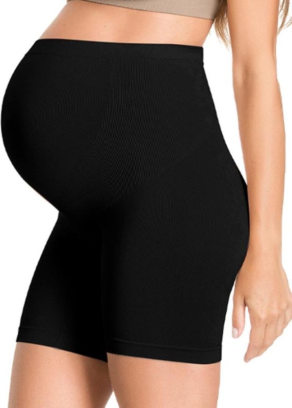 Imagem principal Bermuda Maternity sem Costura Preto Zee Rucci Zee Rucci