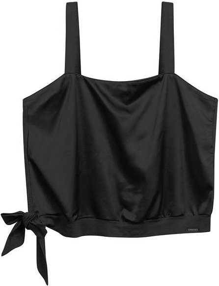 Imagem principal Regata Feminina com Amarracão Preto Marialícia Marialícia