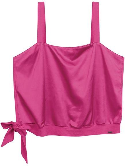 Imagem principal Regata Feminina com Amarracão Rosa Marialícia Marialícia