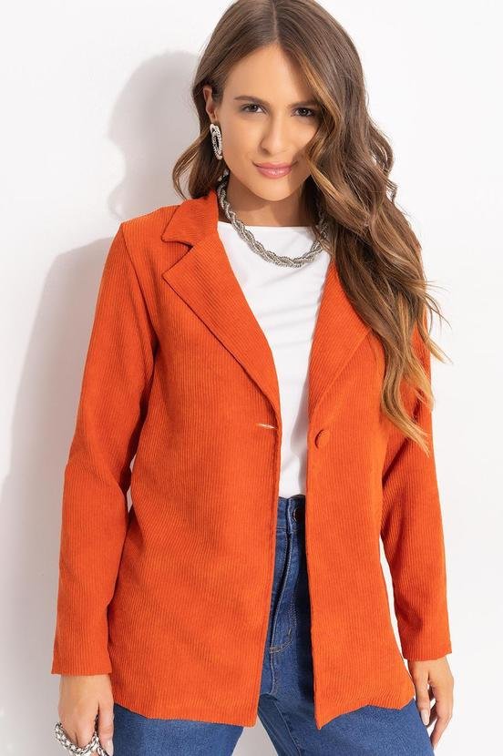 Blazer Ferrugem em Alfaiataria