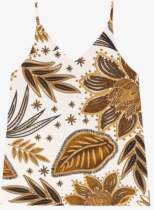 Imagem principal Blusa de Alça Feminina em Viscotorcion Amarelo Endless Endless