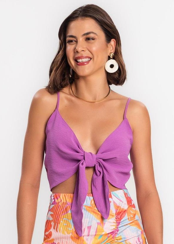 Imagem principal Top Feminino em Air Flow Roxo Rovitex Rovitex