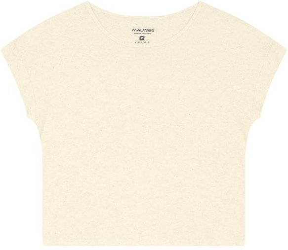 Blusa Ampla em Viscolinho Off White