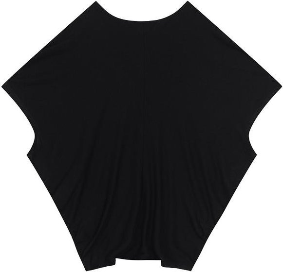 Blusa Ampla em Viscose Preto