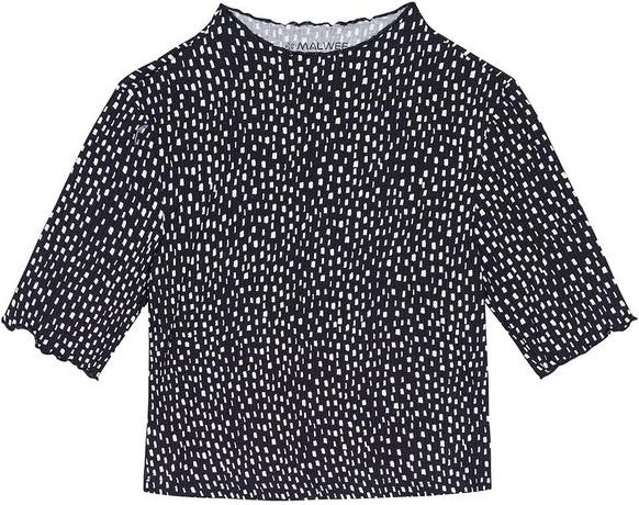Imagem principal Blusa Abstrata em Viscose Feminina Preto Malwee Malwee