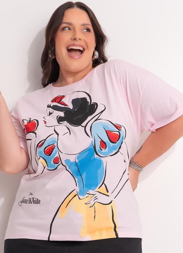 Imagem principal Blusa Branca de Neve Rosa