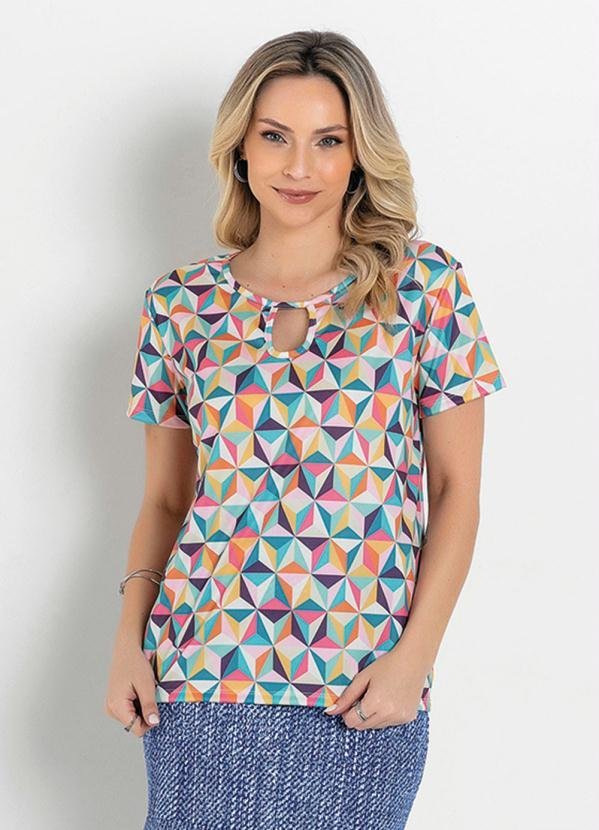 Imagem principal Blusa com Gota Geométrica Color Rosalie Rosalie