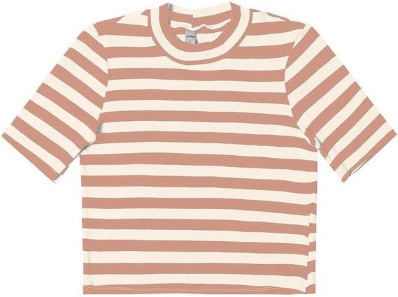 Imagem principal Blusa Cropped em Ribana de Viscose Marrom Rovitex Rovitex