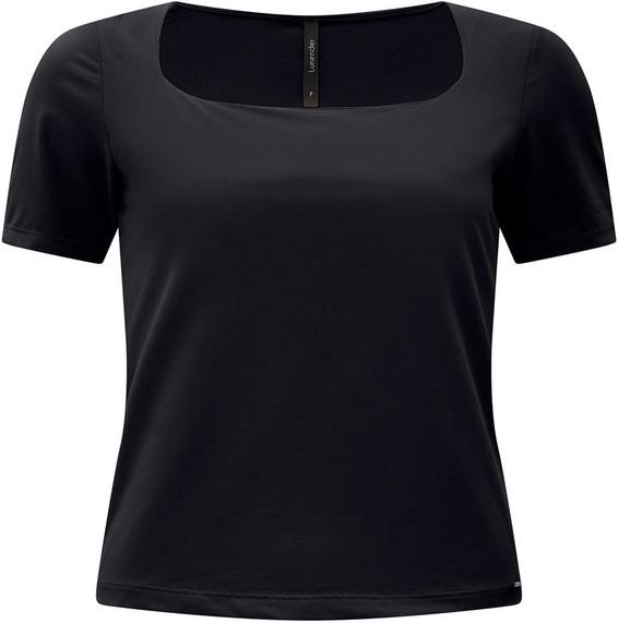 Imagem principal Blusa de Mangas Curtas com Decote Quadrado Preto Lunender Lunender