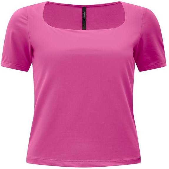 Imagem principal Blusa de Mangas Curtas com Decote Quadrado Rosa Lunender Lunender