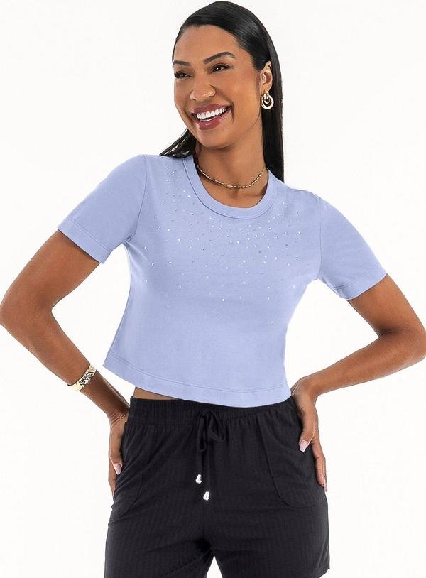 Imagem principal Blusa em Algodão Azul Claro Habana Habana