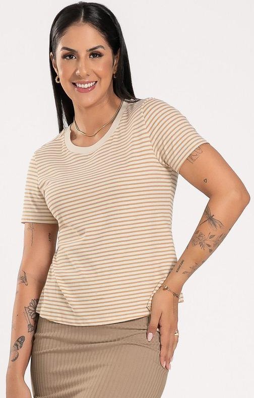 Imagem principal Blusa em Algodão Bege Cativa Cativa