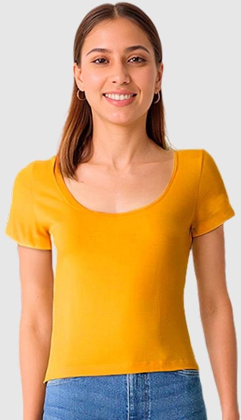 Imagem principal Blusa em Cotton Light Amarelo Malwee Malwee