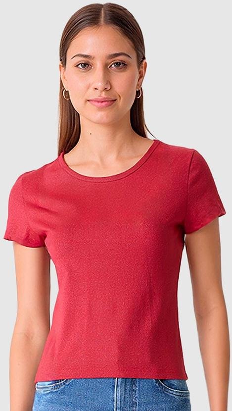 Imagem principal Blusa em Cotton Light Vermelho Escuro Malwee Malwee