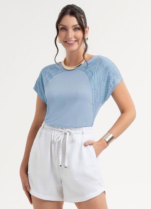 Imagem principal Blusa em Viscose Azul Colcci Colcci