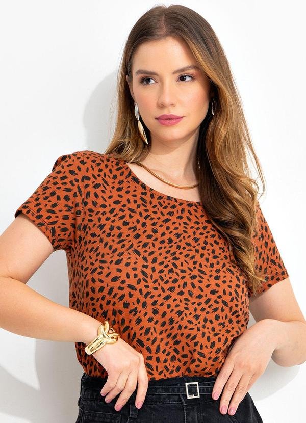 Imagem principal Blusa Estampada em Malha de Viscose Quintess Quintess