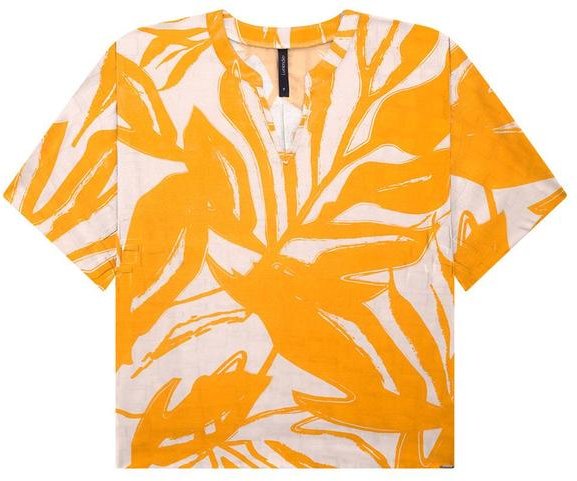 Imagem principal Blusa Estampada em Viscose Amarelo Lunender Lunender