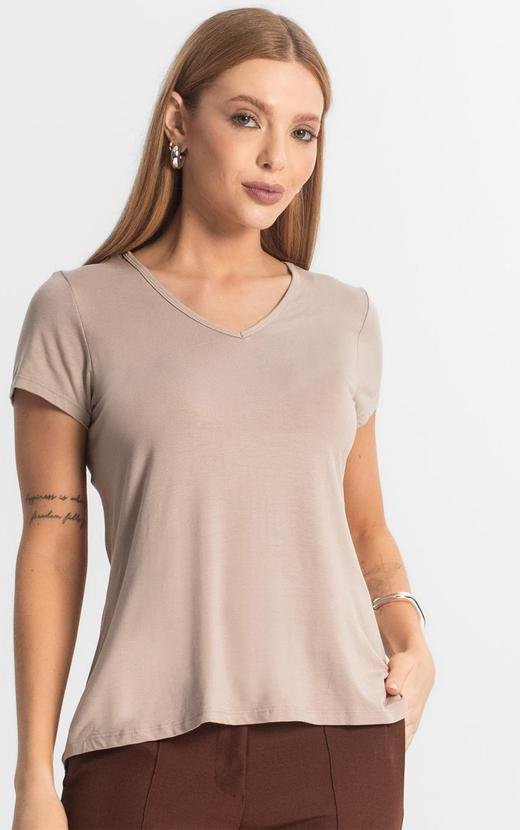 Imagem principal Blusa Feminina Básica Marrom Select Select