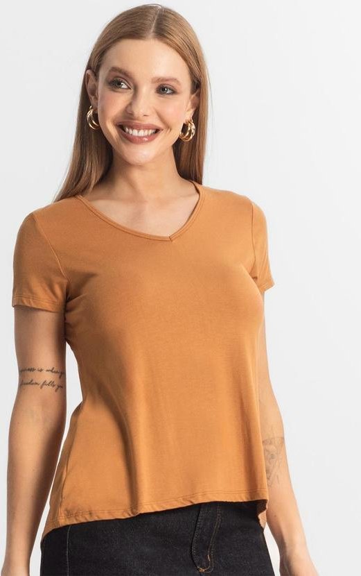 Imagem principal Blusa Feminina Básica Marrom Select Select