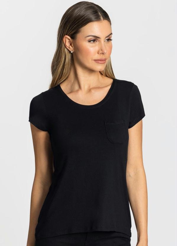 Imagem principal Blusa Feminina Básica Preto Rovitex Rovitex