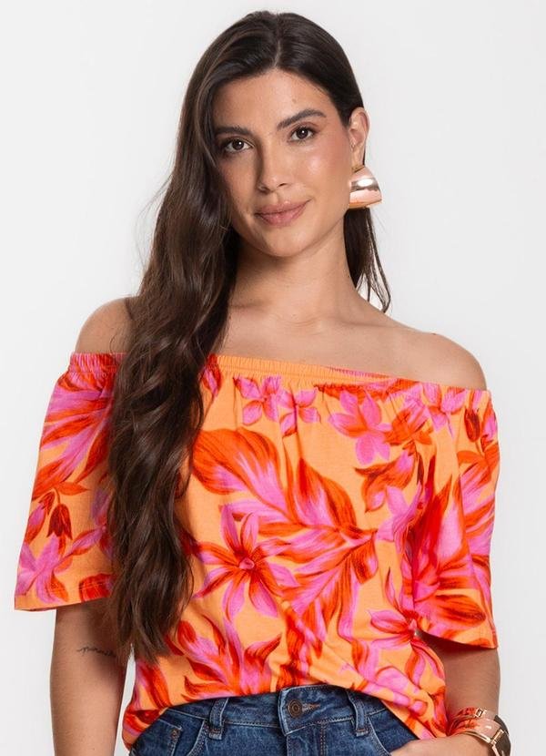 Imagem principal Blusa Feminina Ciganinha Amarelo INFINITA COR INFINITA COR