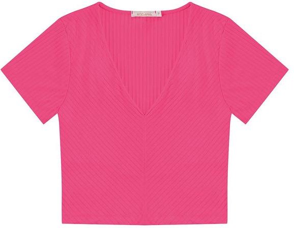 Imagem principal Blusa Feminina em Ribana Canelada Rosa Endless Endless