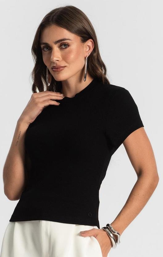 Imagem principal Blusa Feminina em Ribana Preto Endless Endless