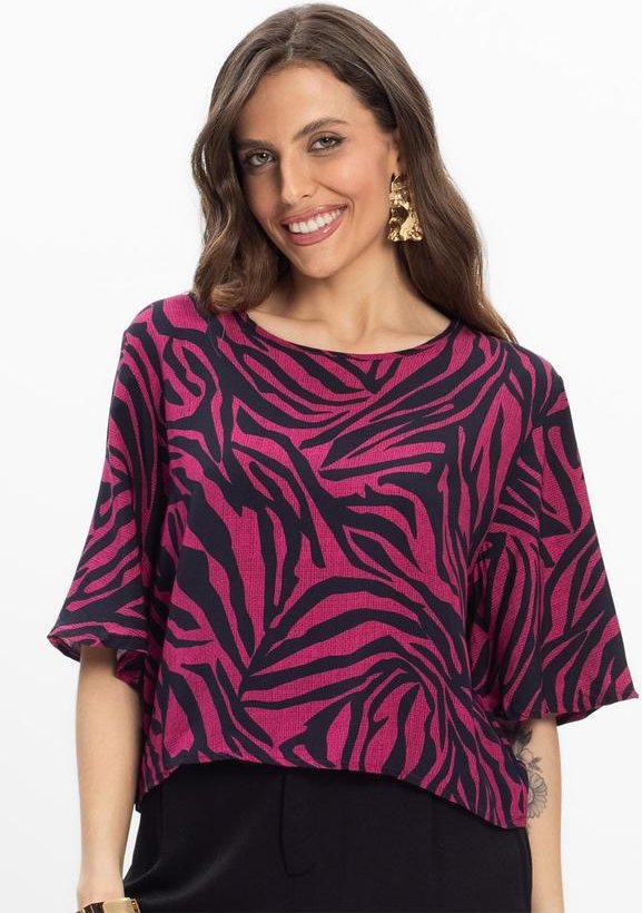 Imagem principal Blusa Feminina em Tecido Roxo Select Select