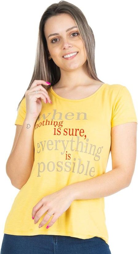 Imagem principal Blusa Feminina Possible Amarelo Select Select