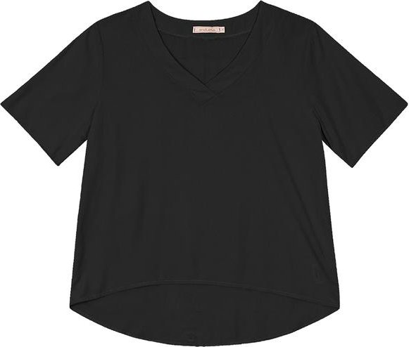 Imagem principal Blusa Feminina Viscose Preto
