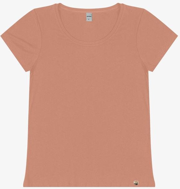 Imagem principal Blusa Feminina Viscotorcion Básica Marrom Rovitex Rovitex