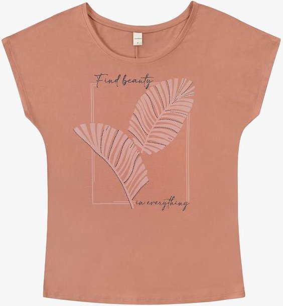 Imagem principal Blusa Feminina Viscotorcion Marrom Rovitex Rovitex