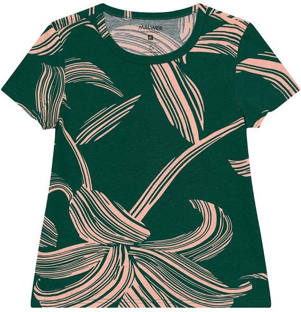 Blusa Folhagens Verde Esmeralda