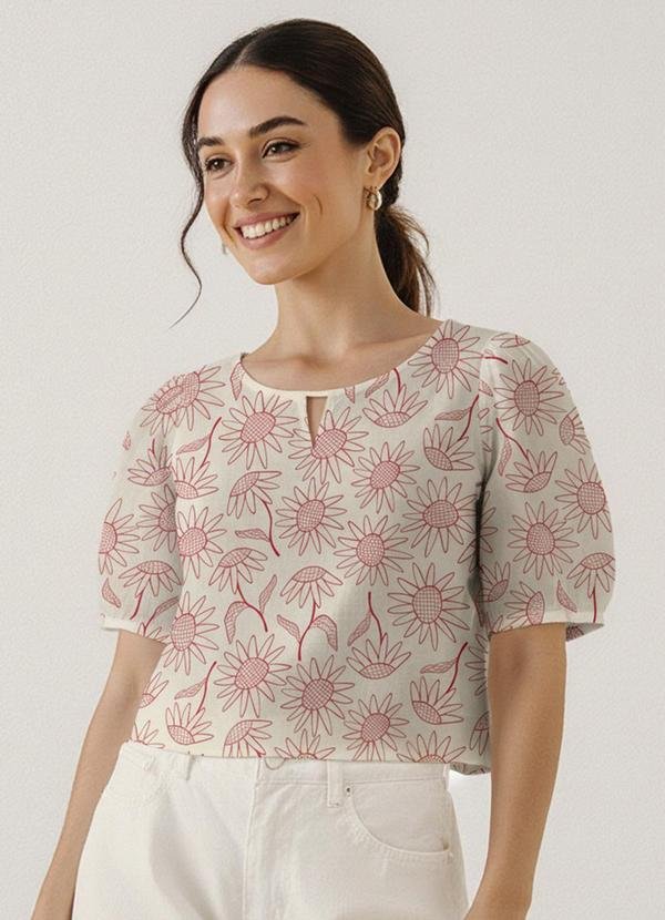 Imagem principal Blusa Girasol Vermelho Fakini Fakini