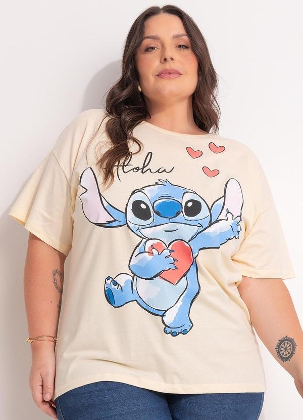 Imagem principal Blusa Lilo & Stitch Amarelo Disney Disney