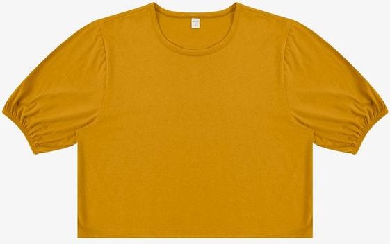 Imagem principal Blusa Manga Camponesa Feminina Amarelo Select Select