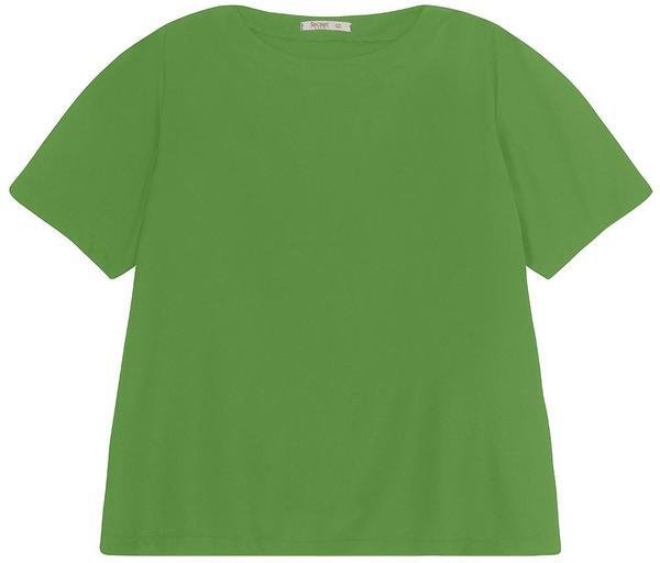 Imagem principal Blusa Manga Curta Feminina Plus Size Verde Secret Glam Secret Glam