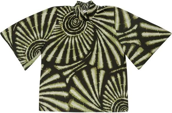 Imagem principal Blusa Manga Flutuante de Viscose Verde Endless Endless