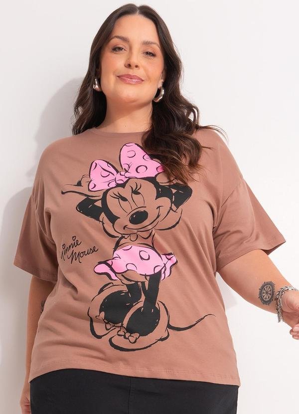 Imagem principal Blusa Minnie Mouse Marrom Disney Disney