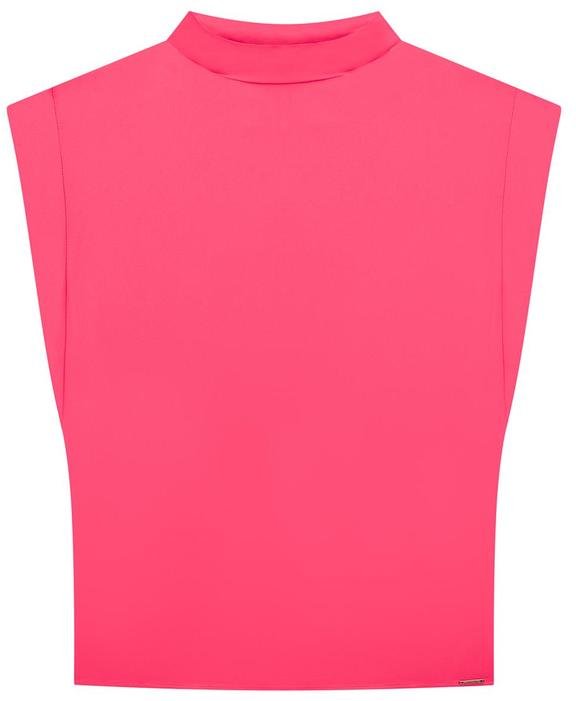 Imagem principal Blusa Muscle Tee em Tecido com Gola Alta Rosa Lunender Lunender