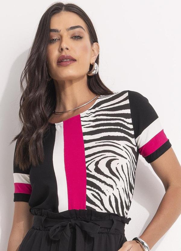 Imagem principal Blusa Pink em Malha de Viscose Quintess Quintess