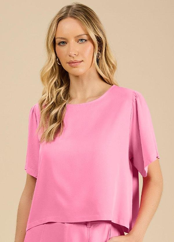 Imagem principal Blusa Viscose Essentials Rosa Angel Angel