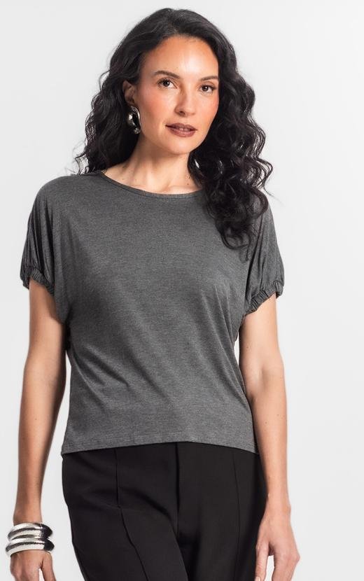 Imagem principal Blusa Viscose Cinza INFINITA COR INFINITA COR